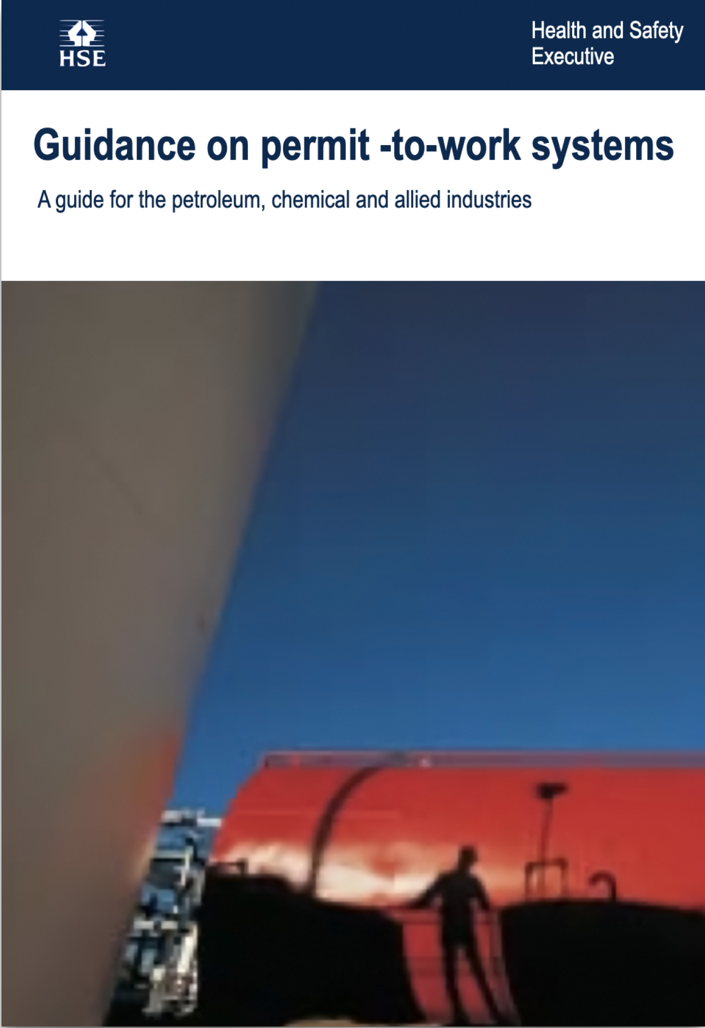 HSE Guidance on permit-to-work systems cover